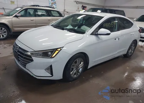 2019 Hyundai Elantra Sel z USA, uszkodzony, nr VIN 5NPD84LF3KH408676